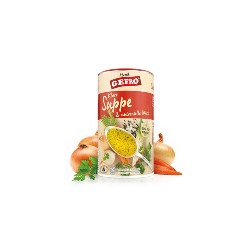 GEFRO Zuppa – Brodo chiaro & condimento universale
