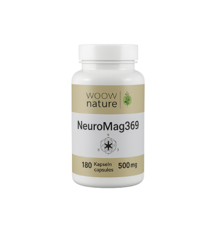 Magnesiumcitrat Schweiz | NeuroMag369 Magnesium Kapseln | Perfect Food