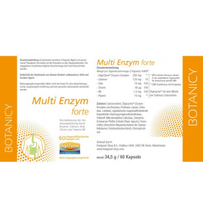 MULTI ENZYM forte mit DigeZyme