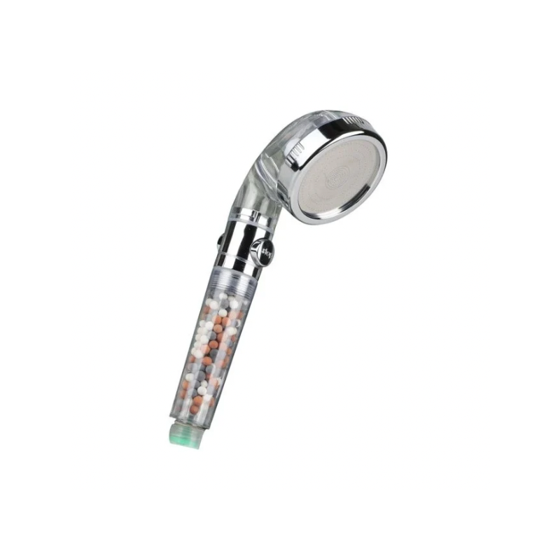 HydroShower Mineral-Duschsystem – 3 Strahlarten, Stopp-Funktion & Mineralfilter