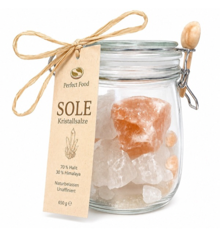 Kit Perfect Food per Salamoia | 650 g di Cristalli di Sale | Svizzera