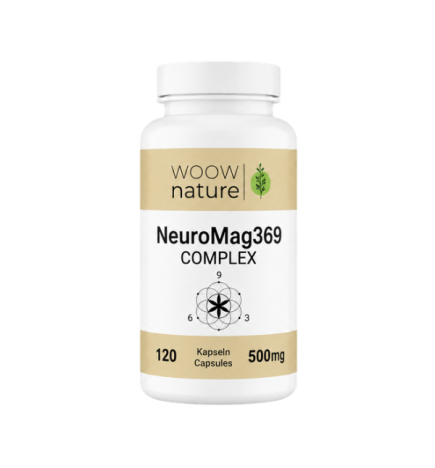 Magnésium Citrate Suisse | NeuroMag369 Capsules | Perfect Food