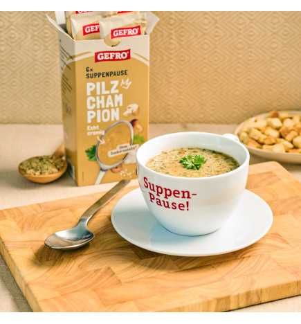 GEFRO Pilz-Champion – Velouté de champignons à emporter