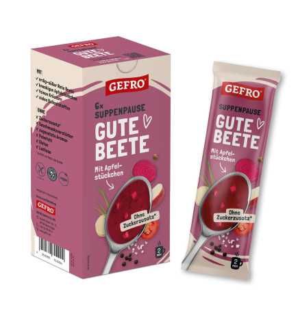 GEFRO Soupe de betterave Gute Beete | Perfect Food Suisse