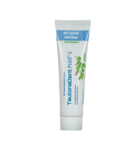 Dentifricio Tautona DentPlus C 100 ml | Senza fluoro | Perfect Food