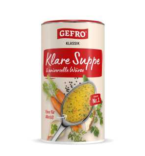 GEFRO Zuppa – Brodo chiaro & condimento universale