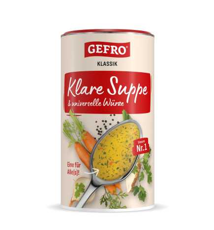 GEFRO Zuppa – Brodo chiaro & condimento universale