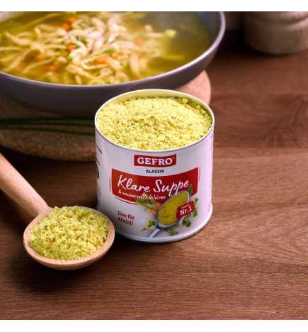 GEFRO Zuppa – Brodo chiaro & condimento universale