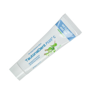 Tautona DentPlus Peppermint Zahnpasta ohne Fluorid