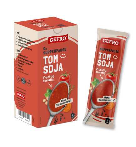 GEFRO Tom Soja Tomatensuppe To Go | Perfect Food Schweiz