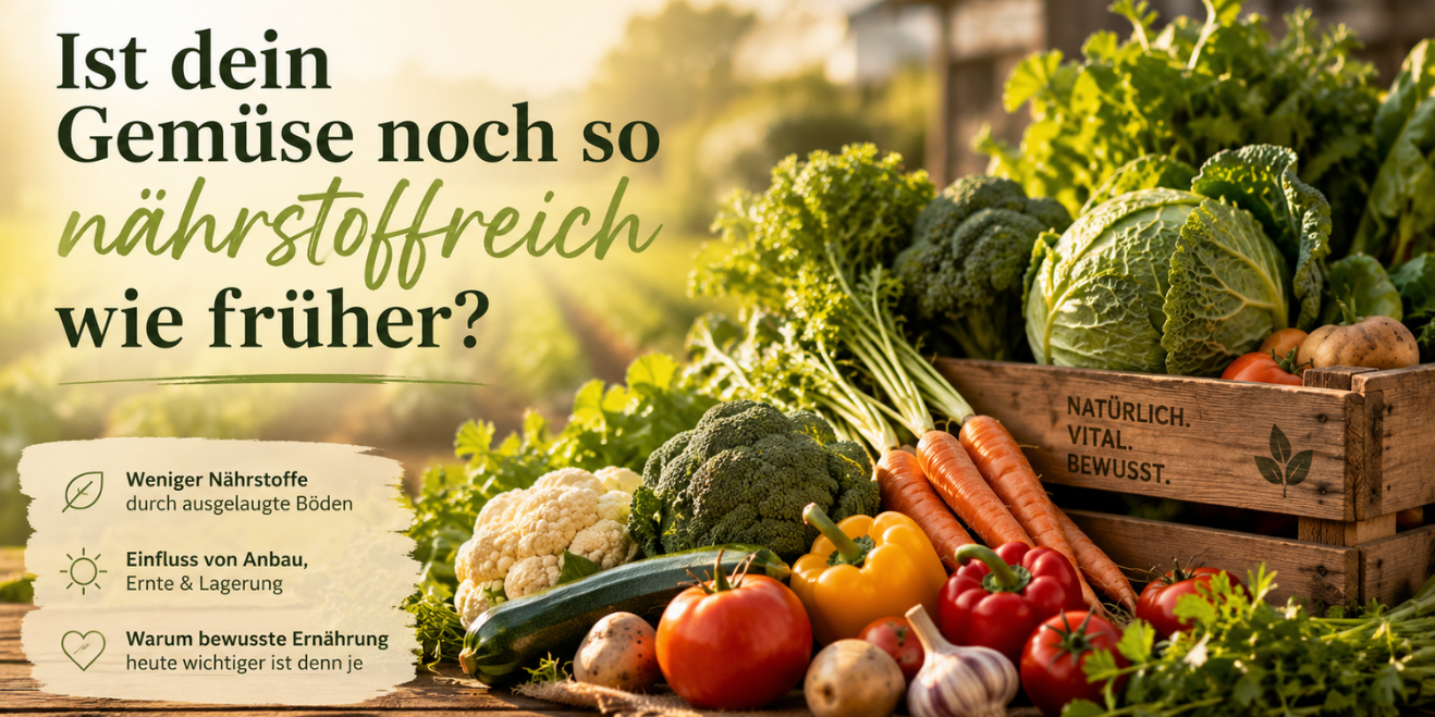 Ist dein Gemüse noch so nährstoffreich wie früher?